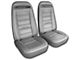CA Complete Seats with Mounted OE Spec Leather and Vinyl Seat Upholstery (1975 Corvette C3)