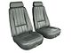 CA Complete Seats with Mounted Premium Leather Seat Upholstery (1969 Corvette C3)