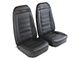 CA Complete Seats with Mounted Premium Leather Seat Upholstery (72-74 Corvette C3)