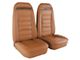 CA Complete Seats with Mounted Premium Leather Seat Upholstery and Shoulder Harness (72-74 Corvette C3)