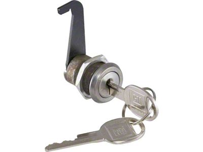 1984-1996 Corvette Console Door Lock Kit/Coded Keys