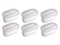 CA Console Side Panel Screw Inserts - 6pc Set (77-82 Corvette C3)
