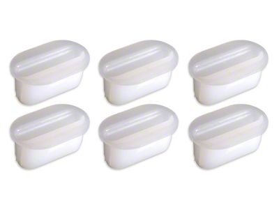 1977-1982 Corvette Console Side Panel Screw Inserts - 6pc Set