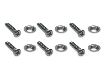 1977-1982 Corvette Console Side Panel Screws. 12 Piece Set