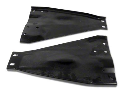 1956-1962 Corvette Convertible Top Bracket Support Plates