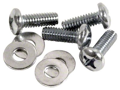 Convertible Top Rear Pin Screw Set (63-67 Corvette C2 Convertible)