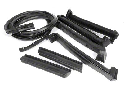 CA Convertible Top Weatherstrip Kit; Imported (86-96 Corvette C4 Convertible)