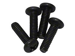 CA Coupe Rear Compartment Lock Screws. 4 Piece (84-96 Corvette C4)