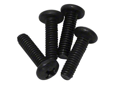 CA 1984-1996 Corvette Coupe Rear Compartment Lock Screws. 4 Piece