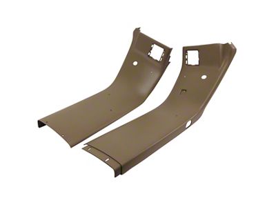 1992-1996 Corvette Coupe Rear Roof Panels - Beige