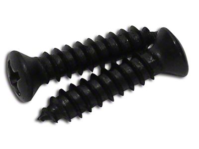 1984-1996 Corvette Coupe Rear Window Compartment Tray Screws. 2 Piece