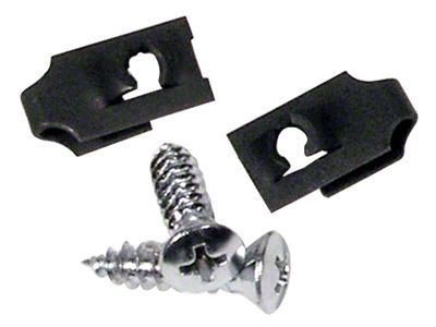 1958-1962 Corvette Courtesy Light Mount Screws/Nuts