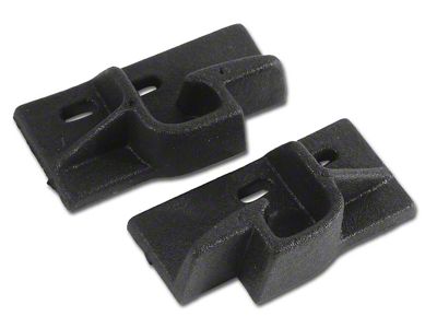 Auto Accessories of America 1984-1996 Corvette Curtain Clips. Aftermarket Style