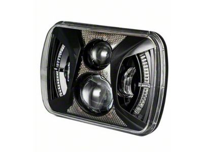 1984-1996 Corvette Custom DOT 80W LED Headlight Hi/Lo Beam DRL - Pair