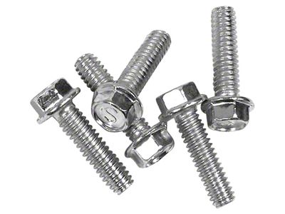 Dash Cluster Housing Bolts; 5-Pieces (58-62 Corvette C1)