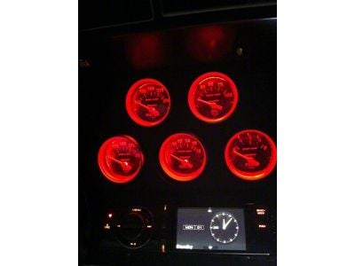 1968-1976 Corvette Dash/Console Led Upgrade Kit - Blue