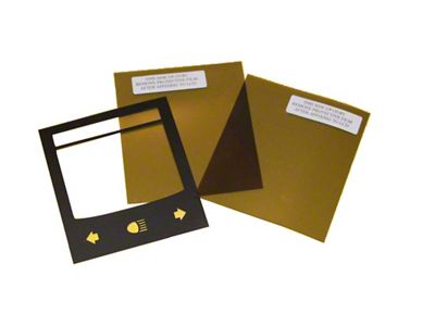 1990-1996 Corvette Dash Gauge Cluster LCD Polarization Film Kit