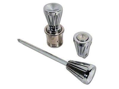 1964 Corvette Dash Knobs. Headlight/Wiper/Lighter 3 Piece Set