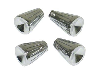 1963 Corvette Dash Knobs. Radio/Heater 4 Piece Set