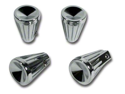 1964 Corvette Dash Knobs. Radio/Heater 4 Piece Set