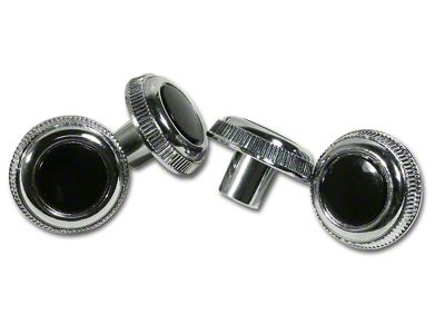1967 Corvette Dash Knobs. Radio/Heater 4 Piece Set
