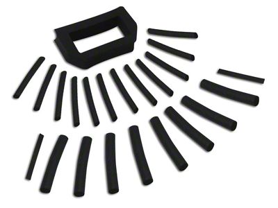 1963-1967 Corvette Dash Lens Gasket Set