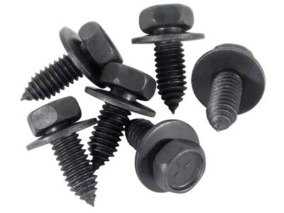 Decklid Latch Screw Set (63-75 Corvette C2 & C3)
