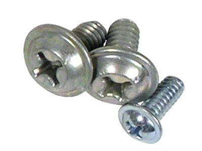 1958-1962 Corvette Decklid Latch Screw Set. On Lid