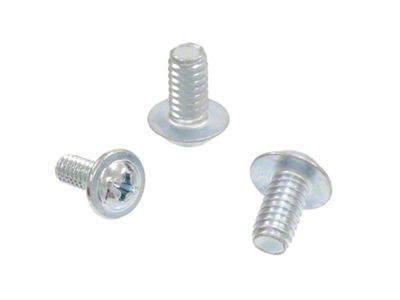 1958-1962 Corvette Decklid Latch Screws - Male 3pc Set