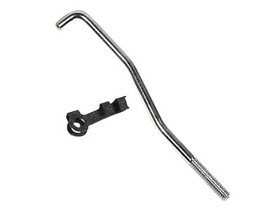 1958-1962 Corvette Decklid Open Push Button Rod. with Clip
