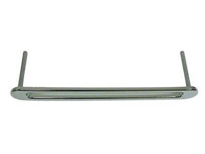 Defroster Outlet Bezel; Chrome (53-57 Corvette C1)