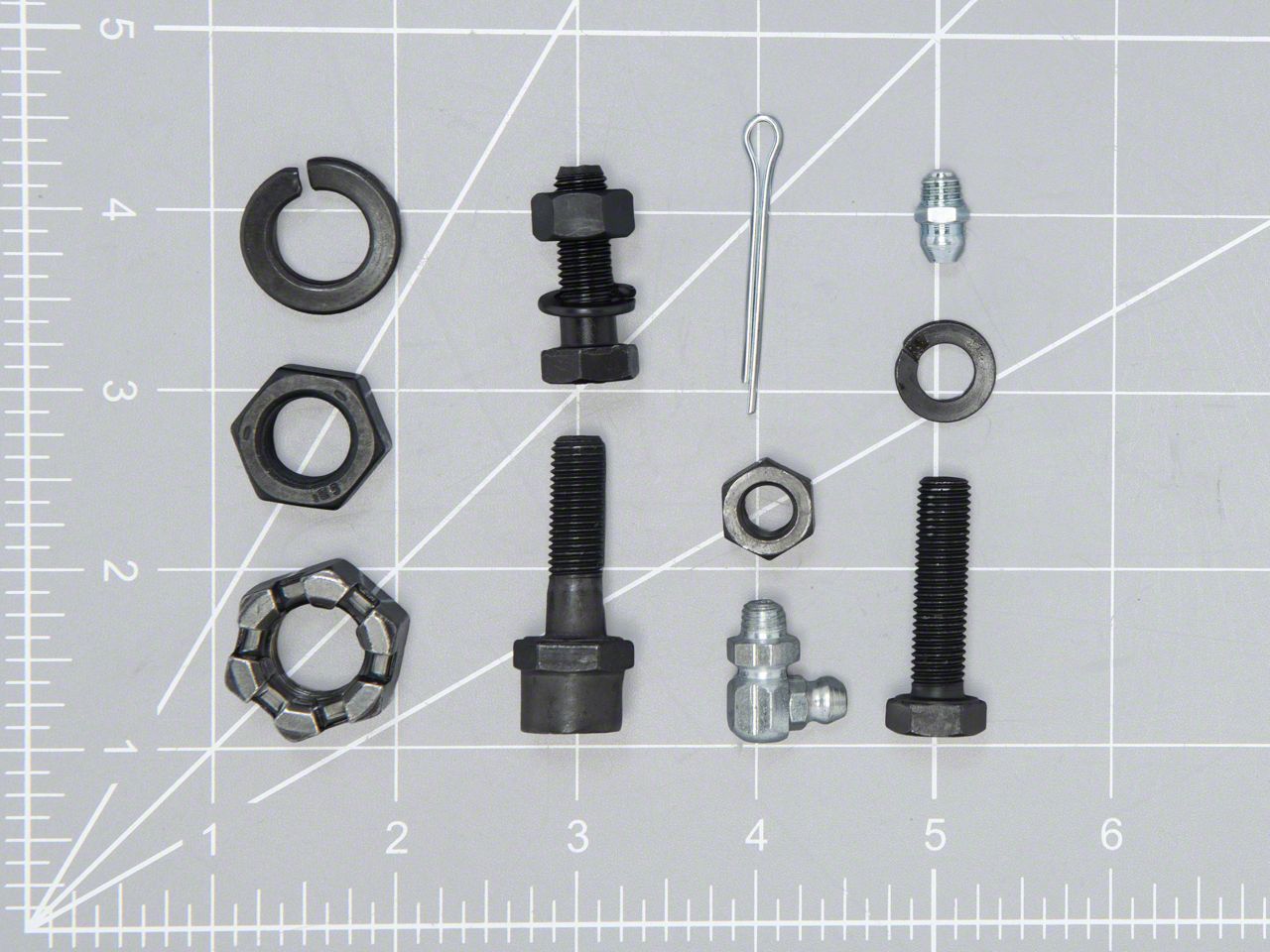 CA Ecklers Deluxe Front Suspension Rebuild Kit with Poly Bushings
