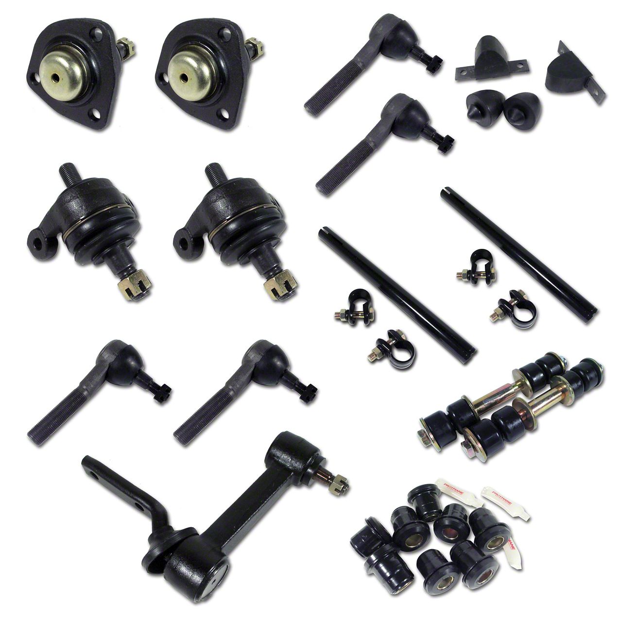 CA Ecklers Deluxe Front Suspension Rebuild Kit with Poly Bushings