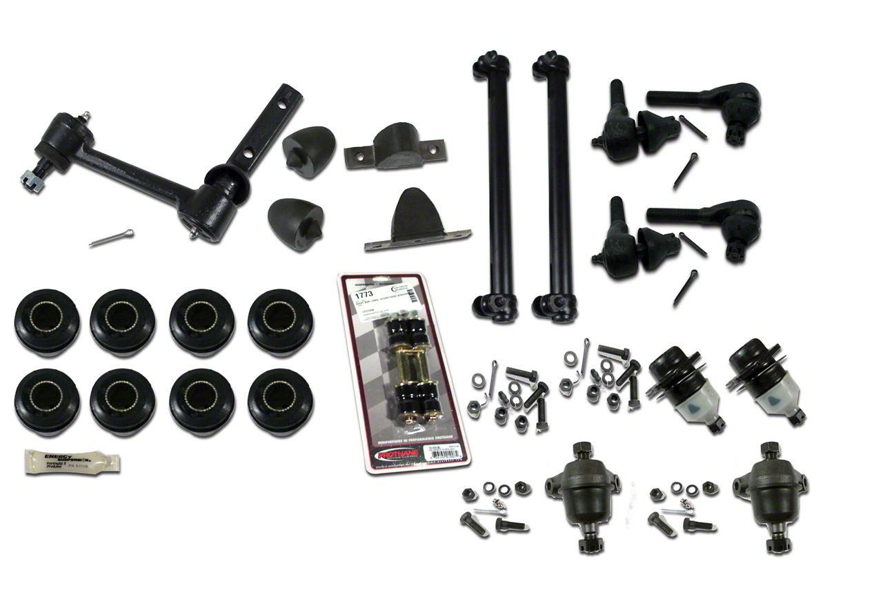 CA Ecklers Deluxe Front Suspension Rebuild Kit with Poly Bushings