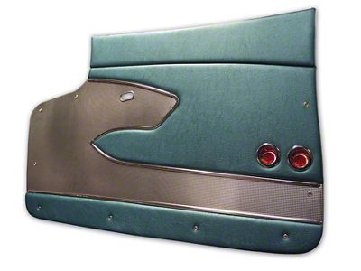 Deluxe Vinyl Door Panels with Metal Supports (1959 Corvette C1)