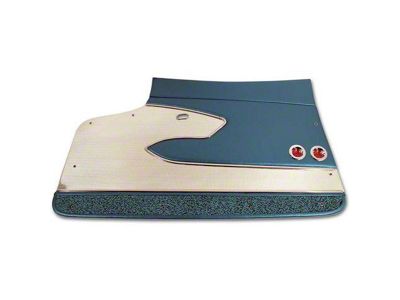 Deluxe Vinyl Door Panels with Metal Supports (1960 Corvette C1)