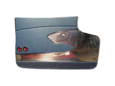 Deluxe Vinyl Door Panels with Metal Supports (1961 Corvette C1)