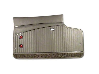 Deluxe Vinyl Door Panels with Metal Supports (1962 Corvette C1)