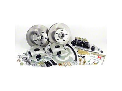 1963-1964 Corvette Disc Brake Conversion Kit. Front Manual