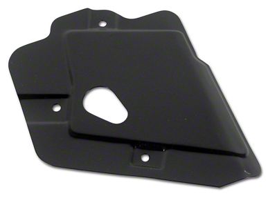 Door Access Plate; Front Passenger Side (63-65 Corvette C2)