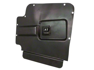 Door Access Plate; Large Passenger Side (59-61 Corvette C1)