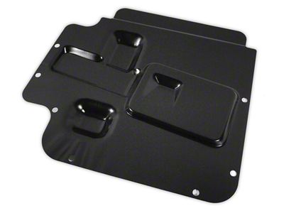 Door Access Plate; Large Passenger Side (1962 Corvette C1)