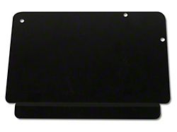 Auto Accessories of America Door Access Plate; Rear Passenger Side (63-65 Corvette C2)