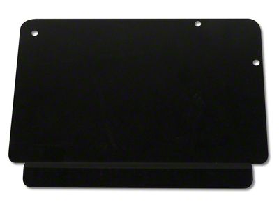 Door Access Plate; Rear Passenger Side (63-65 Corvette C2)