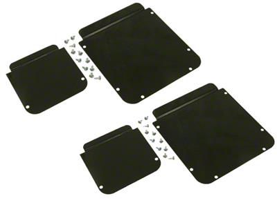 Door Access Plate Set with Fasteners (56-57 Corvette C1)