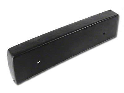 Door Armrest Filler; Driver Side (84-89 Corvette C4)
