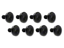 CA Door Drip Molding Weatherstrip Retainer Set; 8-Piece (63-67 Corvette C2)