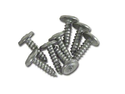 1960-1962 Corvette Door Drip Rail Screws. 8 Piece Set