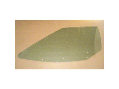1984-1996 Corvette Door Glass with Green Tint - Driver Side