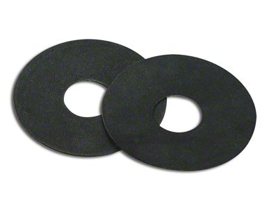 1968-1977 Corvette Door Glass Rubber Washers. 3/pk